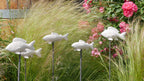 Deko Fisch, Beton Fisch, Gartendeko, Deko für den Garten, Dekoration, Fischschwarm