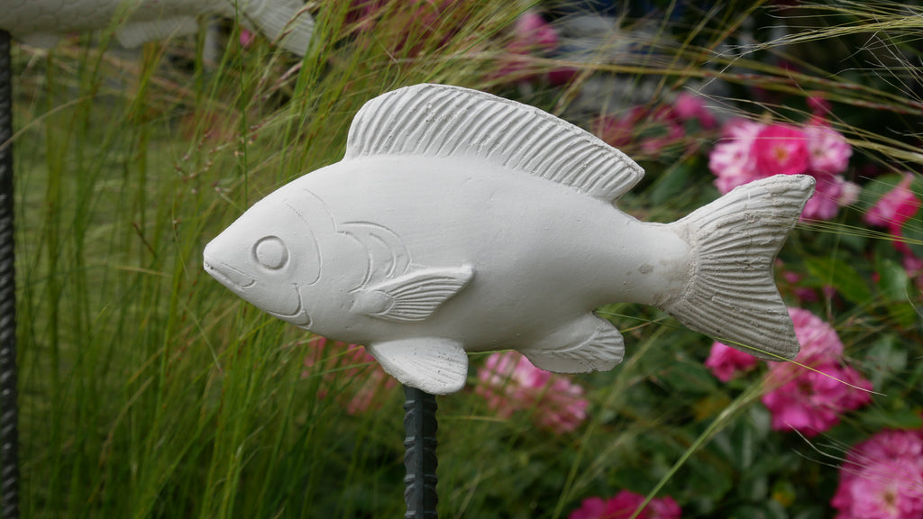Deko Fisch, Beton Fisch, Gartendeko, Deko für den Garten, Dekoration, Fischschwarm