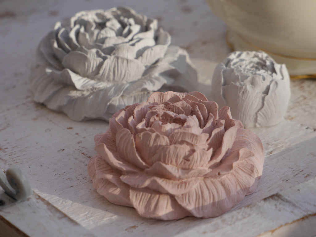Deko Rose, Pfingstrose, Rosenset