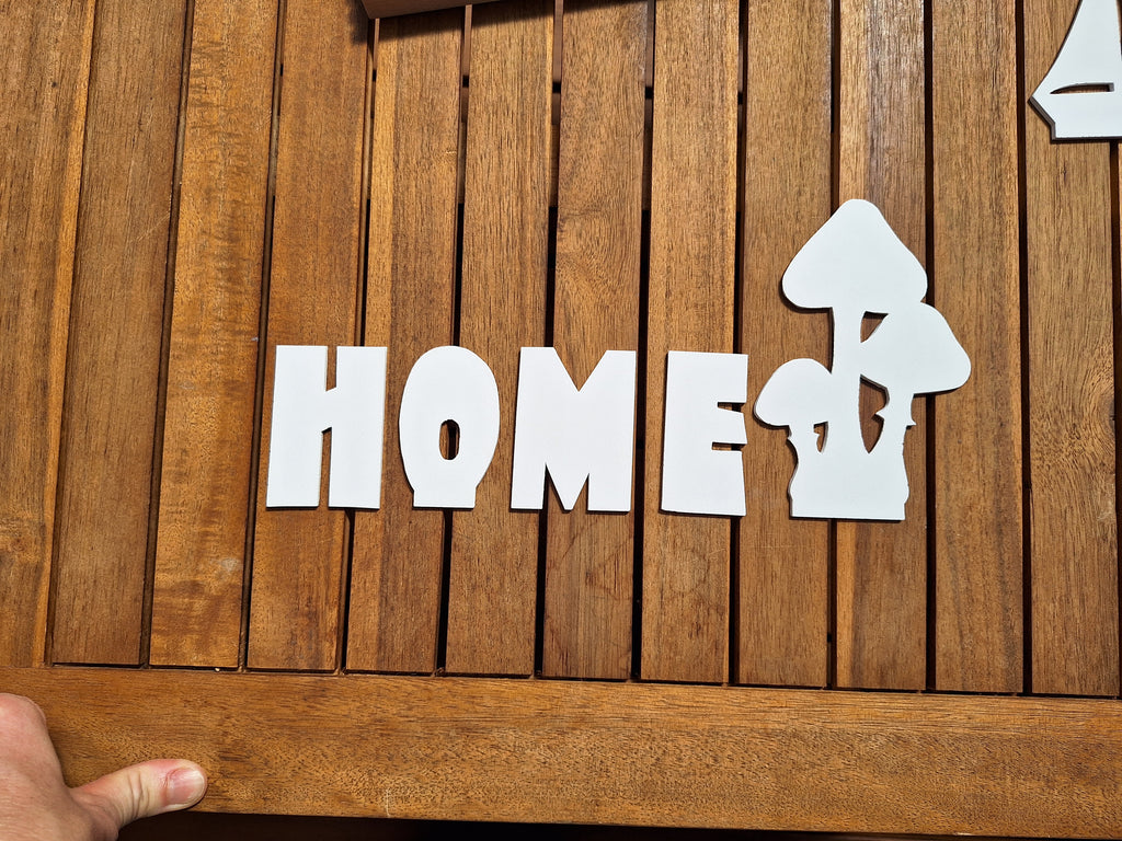 Lichtleiste Home, Dekoleiste, Lichdekoration, Fensterdeko, Kerzen Dekoration, Geschenk
