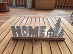 Lichtleiste Home, Dekoleiste, Lichdekoration, Fensterdeko, Kerzen Dekoration, Geschenk
