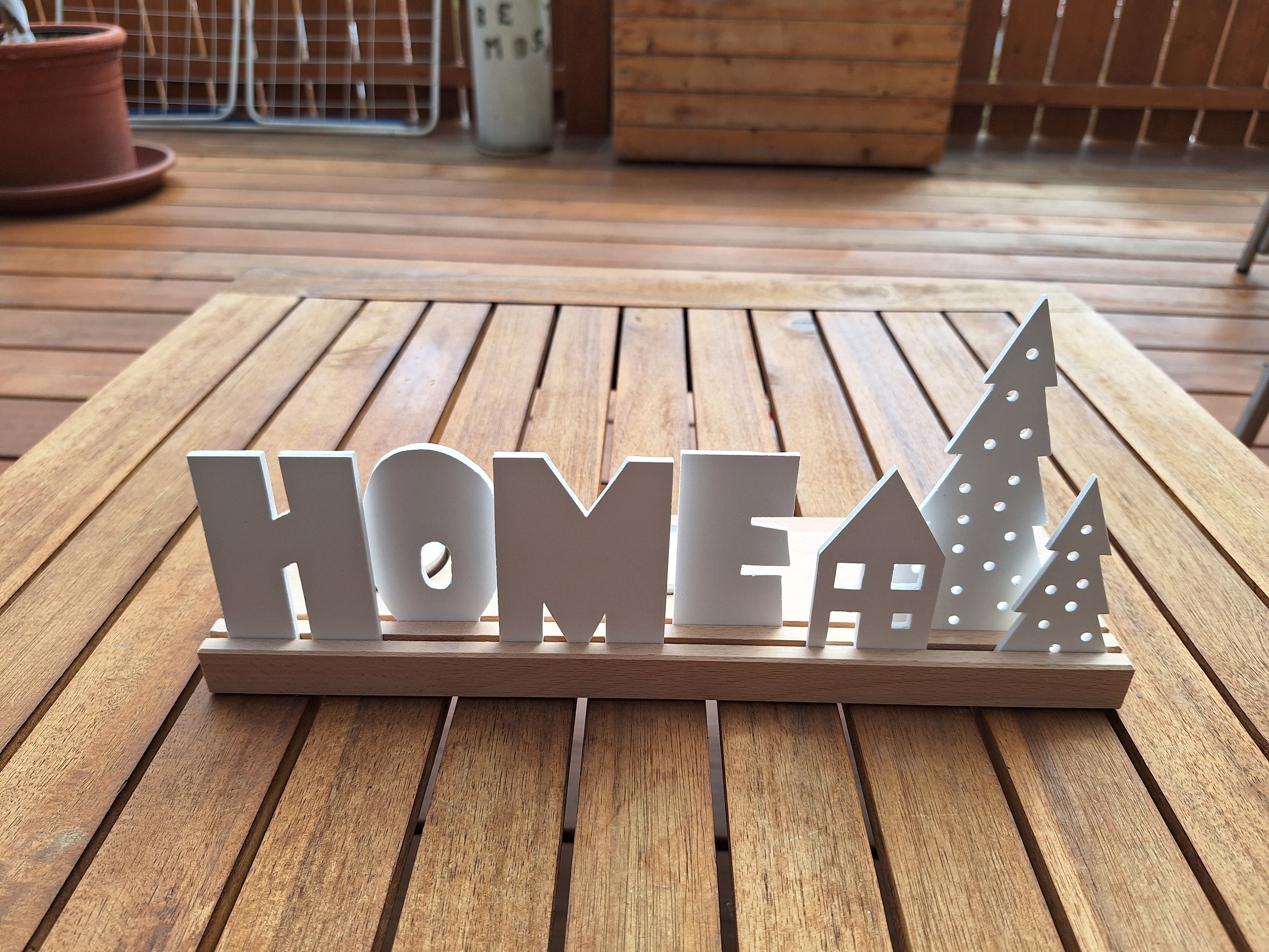 Lichtleiste Home, Dekoleiste, Lichdekoration, Fensterdeko, Kerzen Dekoration, Geschenk