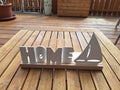 Lichtleiste Home, Dekoleiste, Lichdekoration, Fensterdeko, Kerzen Dekoration, Geschenk