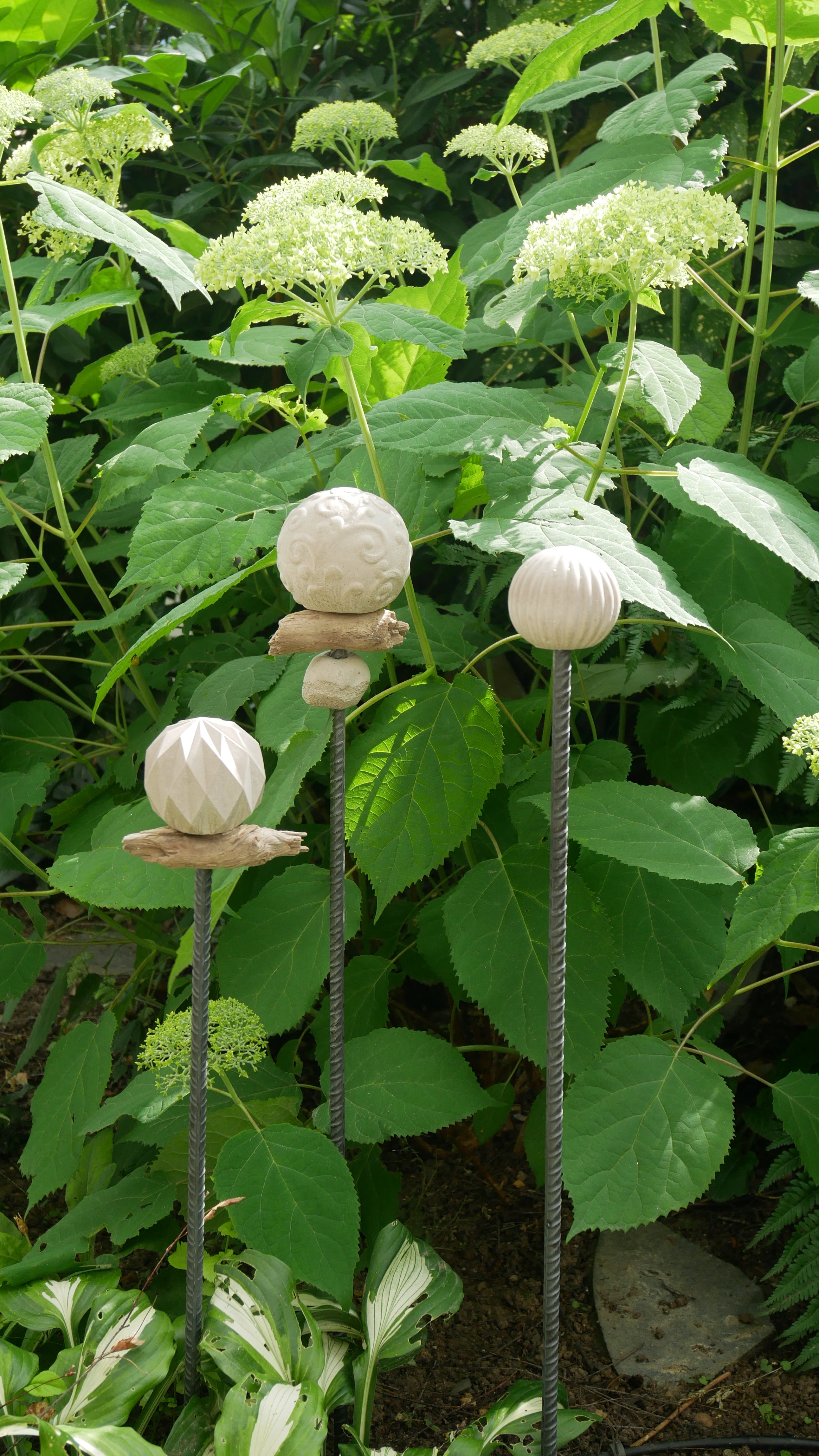 Deko Kugel, Beton Kugel, Gartendeko, Kugel für den Garten, Dekoration