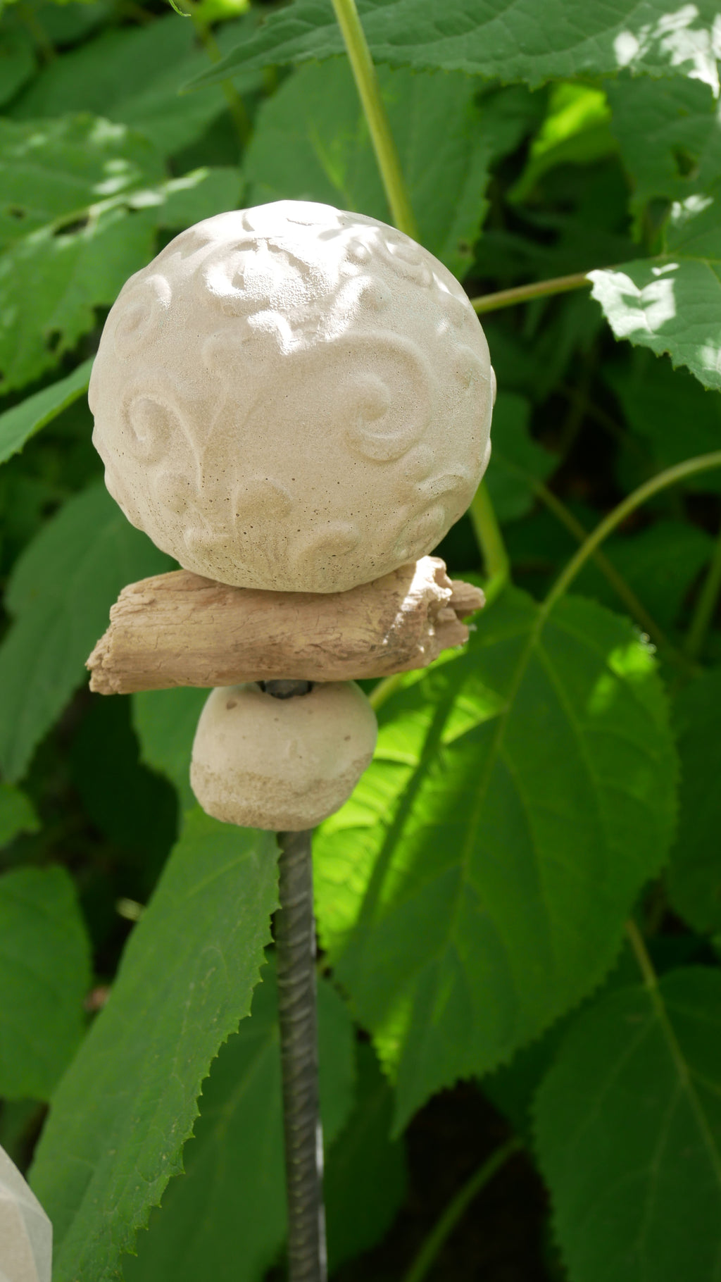 Deko Kugel, Beton Kugel, Gartendeko, Kugel für den Garten, Dekoration