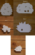 Osterdeko, Osterkerze, Ostern, Dekoleiste, Lichtobjekt, Kerzen Dekoration,  Fensterdekoration, Geschenk