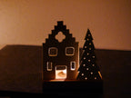 Lichthaus / Lichterhaus / Deko Objekt / Lichtleiste / Kerze / Geschenk