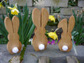Osterhasen, Holzhasen, Dekohasen, Ostern, Frühling