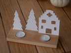 Lichterdorf, Lichthaus, Lichthäuser, Dekoleiste, Licht Dekoration, Kerze, Geschenk