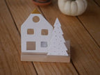 Lichthaus / Lichterhaus / Deko Objekt / Lichtleiste / Kerze / Geschenk