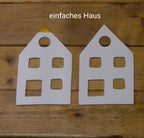 Einzelteile zur Lichtleiste, Lichthaus, Lichtdorf, Lichterwald