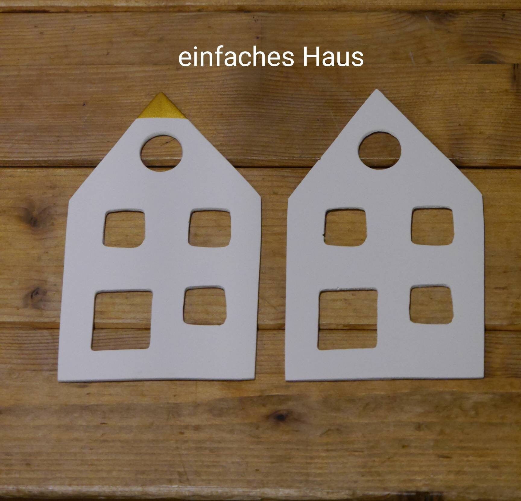 Einzelteile zur Lichtleiste, Lichthaus, Lichtdorf, Lichterwald