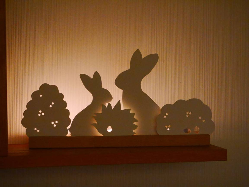 Lichtleiste Ostern, Osterdeko, Osterkerze, Dekoleiste