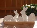 Lichtleiste Ostern, Osterdeko, Osterkerze, Dekoleiste