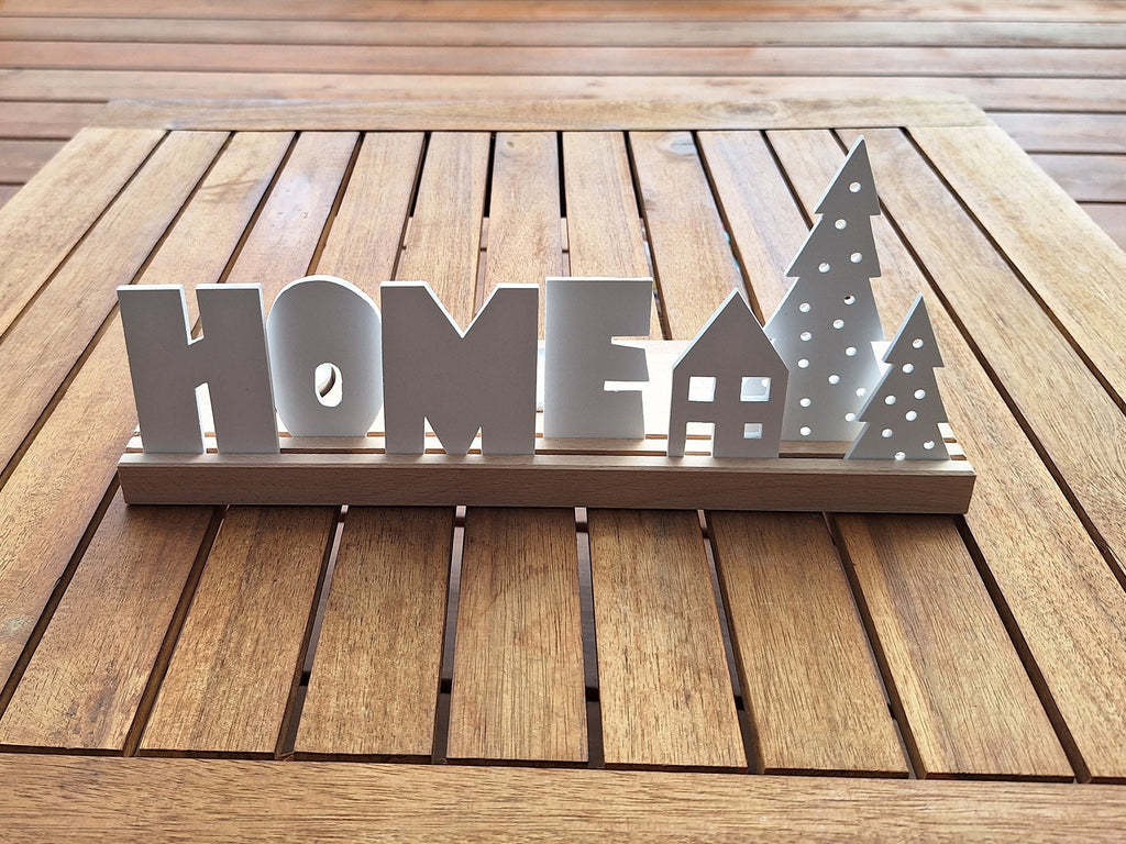 Lichtleiste Home, Dekoleiste, Lichdekoration, Fensterdeko, Kerzen Dekoration, Geschenk