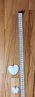 Herzmobile, Herzanhänger, Herzgirlande, Herz Deko, Fensterdeko, 100021