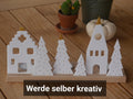 Lichterdorf, Lichthaus, Lichthäuser, Dekoleiste, Lichtobjekt, Kerzen Dekoration, Fensterdekoration, Geschenk