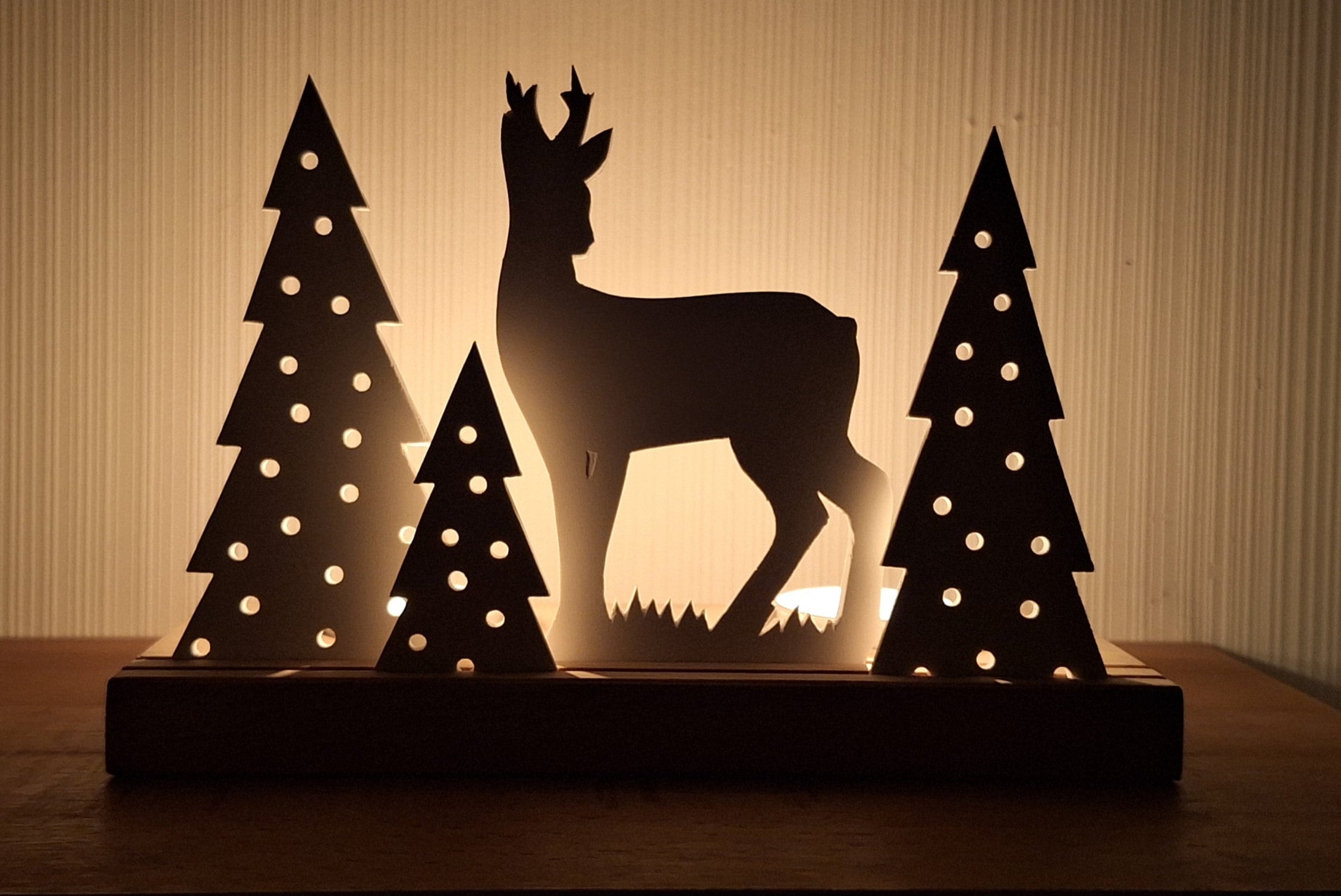 Lichterdorf, Lichthaus, Lichthäuser, Dekoleiste, Licht Dekoration, Kerze, Geschenk