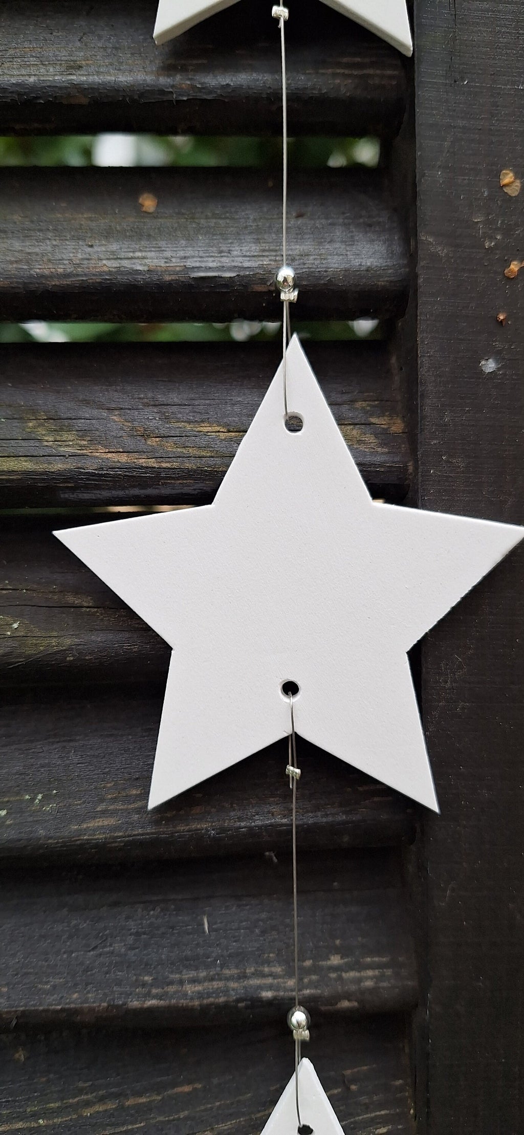 Sternanhänger, Sterngirlande, Weihnachts Deko, Fensterdeko Weihnachten, Raysin Anhänger Stern