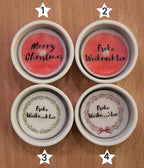 Mitbringsel, kleines Geschenk, Adventskalender, kleiner Gruß, Teelichtbotschaft, Dankeschön