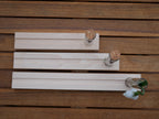Buchstabenleiste, Betonbuchstaben, Dekoration, Geschenk, Hochzeitsdeko, Tischdekoration, Tischdeko, Namensleiste