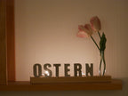 Buchstabenleiste, Betonbuchstaben, Dekoration, Kerzendeko, Teelichter, Fensterdekoration, Geschenk