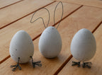 Ostereier, Betoneier, Ostern, Osterdeko