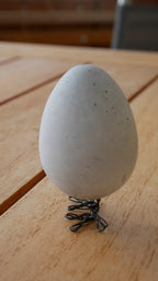 Ostereier, Betoneier, Ostern, Osterdeko
