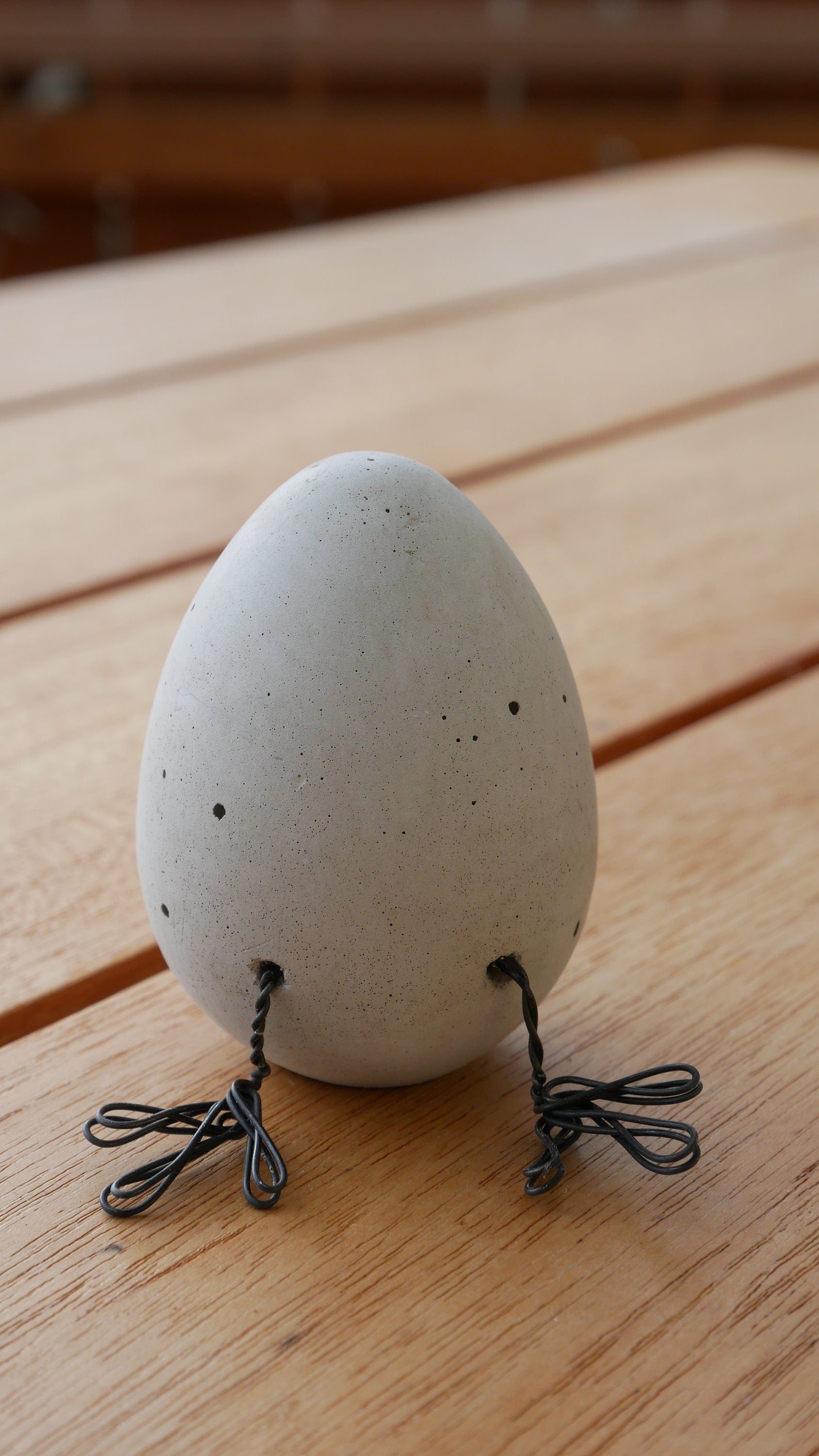 Ostereier, Betoneier, Ostern, Osterdeko