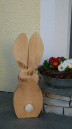 große Osterhasen, Holzhasen, Dekohasen, Ostern, Frühling, Dekoration Haustüre, Osterdekoration Haustüre, 100015