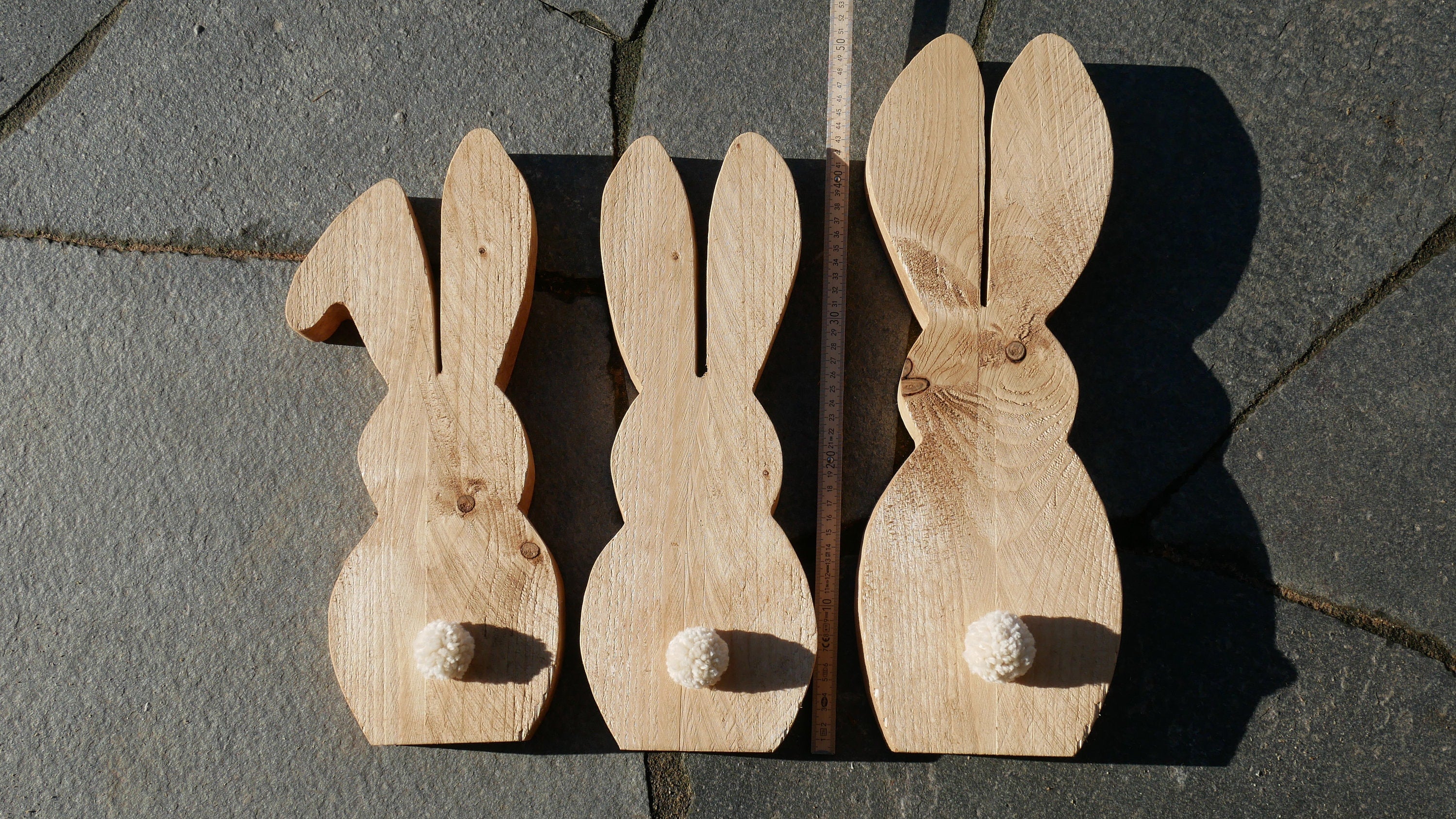 große Osterhasen, Holzhasen, Dekohasen, Ostern, Frühling, Dekoration Haustüre, Osterdekoration Haustüre, 100015
