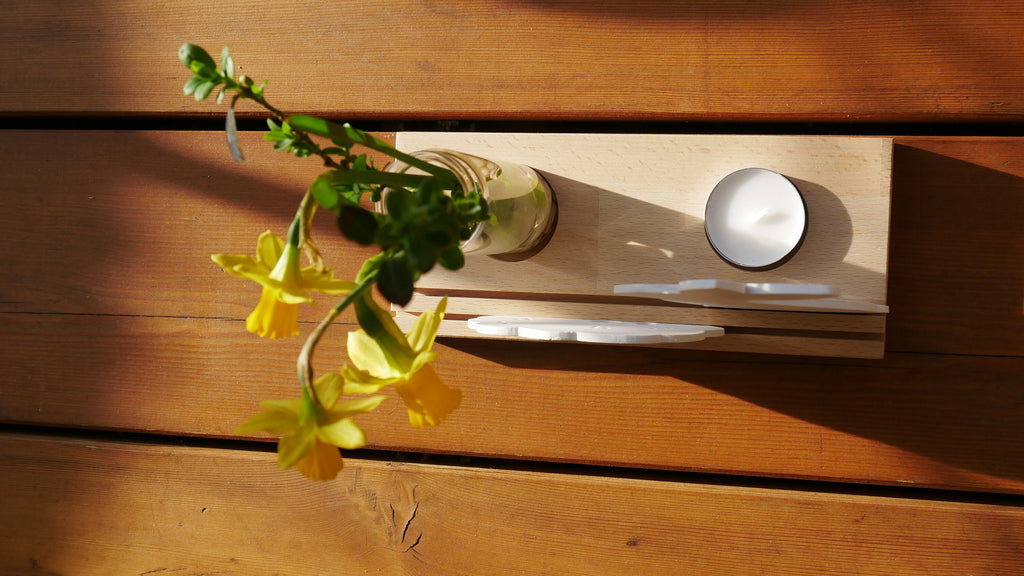 Osterdeko, Osterkerze, Ostern, Dekoleiste, Lichtobjekt, Kerzen Dekoration, Fensterdekoration, Geschenk, 100018