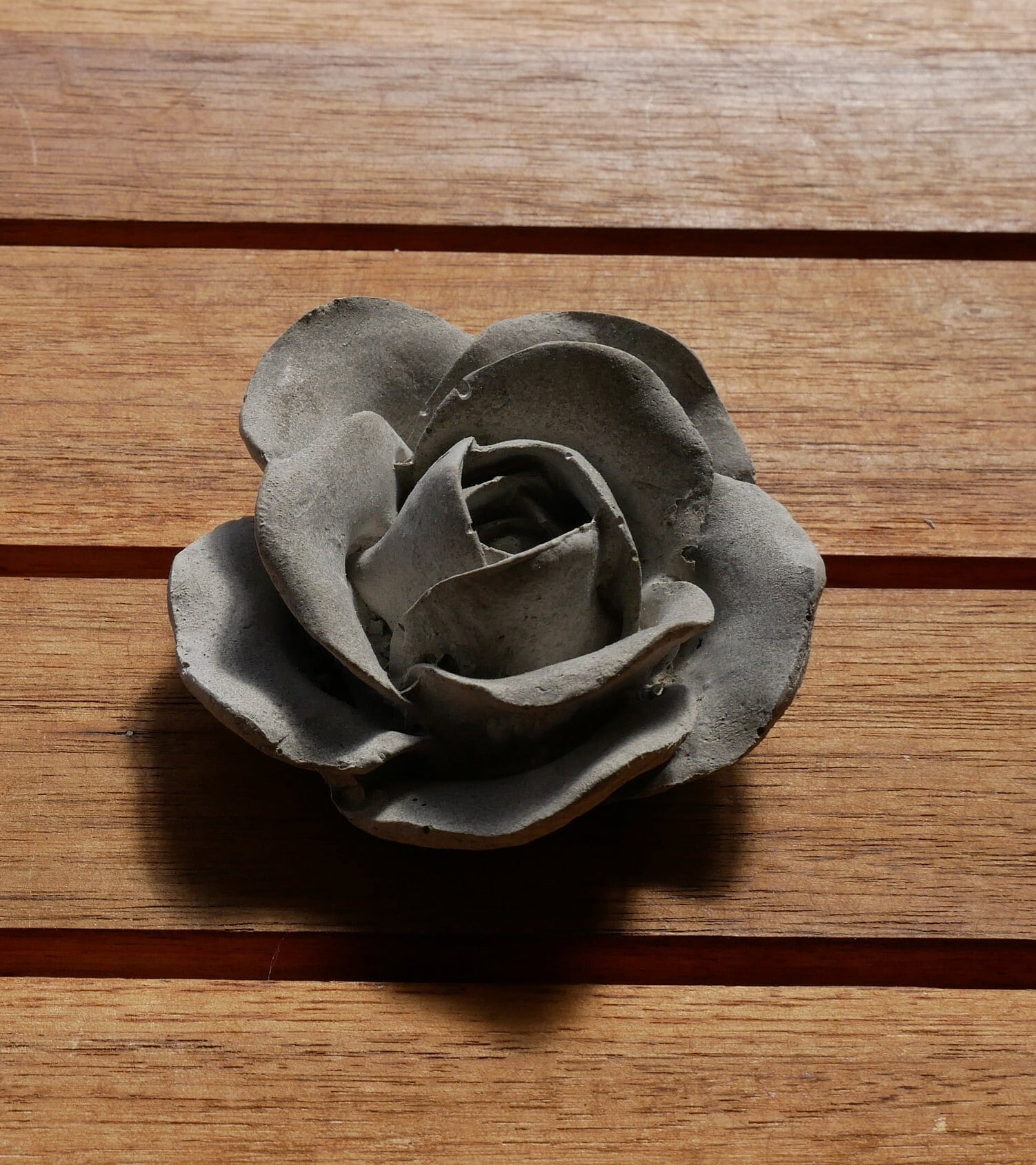 Deko Rose, Beton Rose, Gartendeko, Rose für den Garten