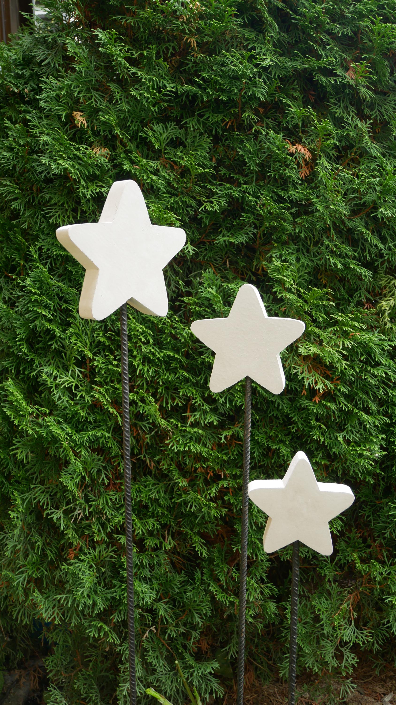 Deko Stern, Beton Stern, Gartendeko, Deko für den Garten, Dekoration, Stern, Weihnachtsdekoration, Weihnachten, Deko für die Haustüre
