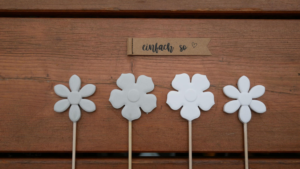 Blumenstecker, kleines Geschenk, nette Botschaft, Mitbringsel, 100033
