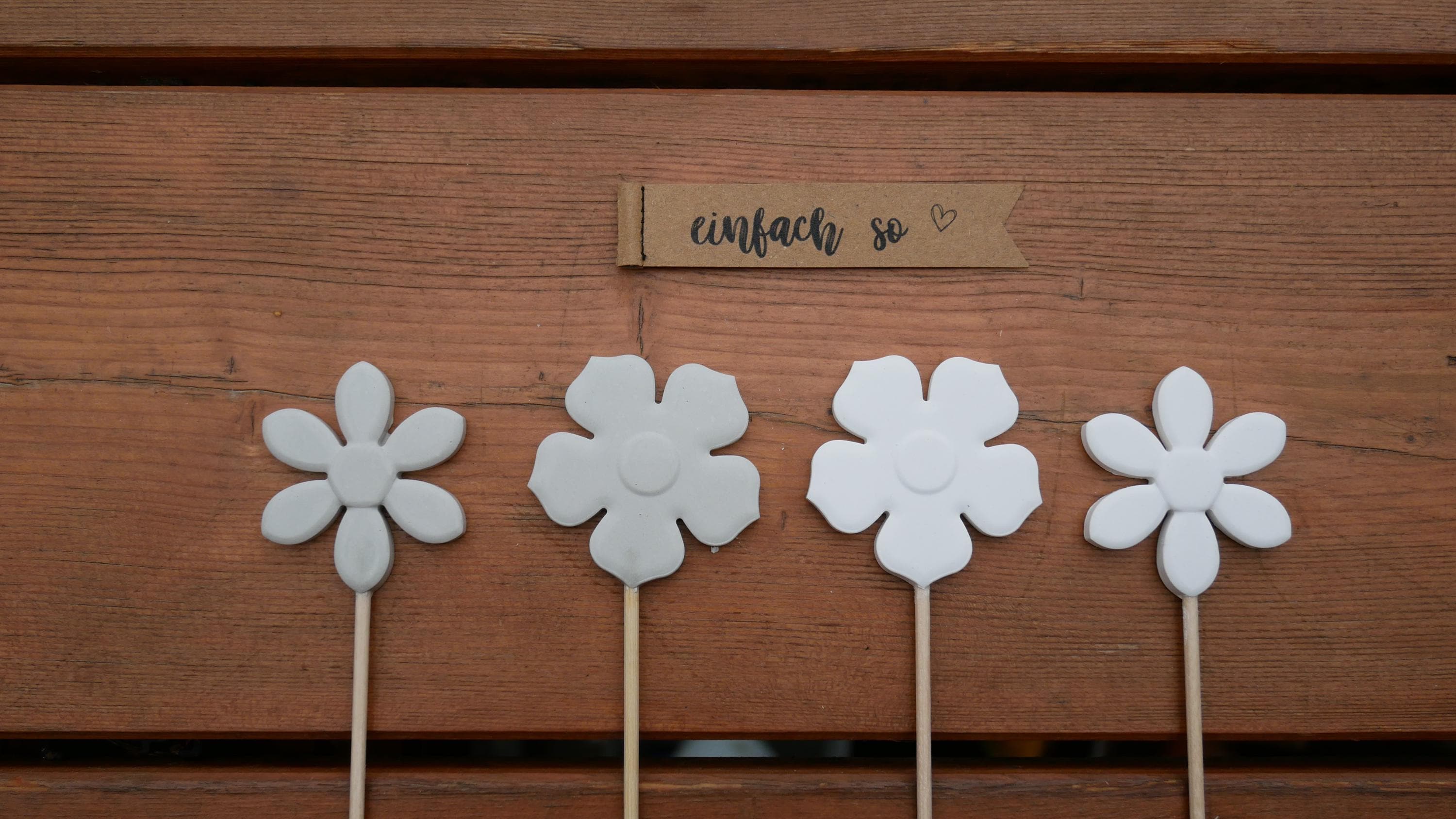 Blumenstecker, kleines Geschenk, nette Botschaft, Mitbringsel, 100033
