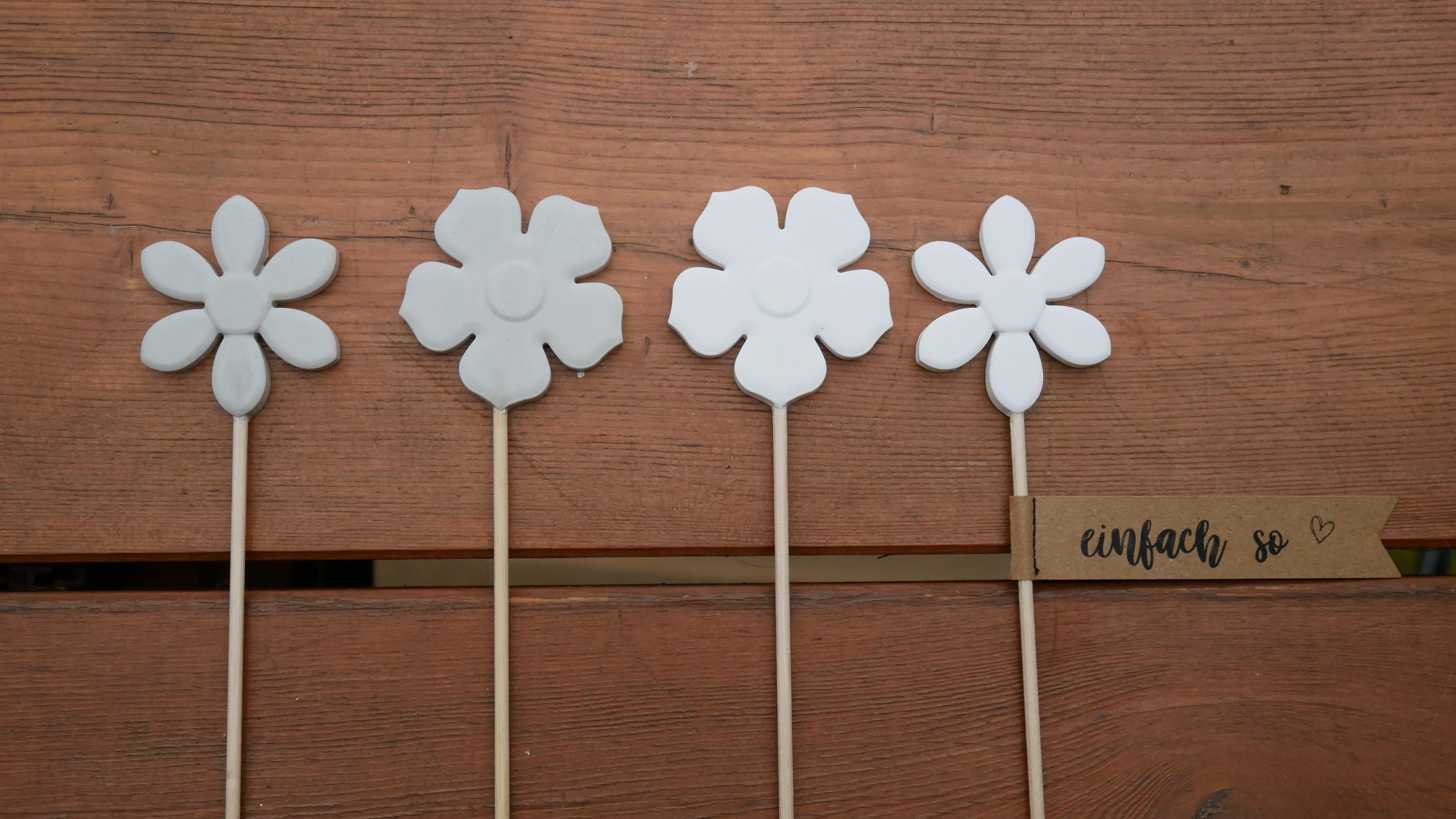 Blumenstecker, kleines Geschenk, nette Botschaft, Mitbringsel, 100033