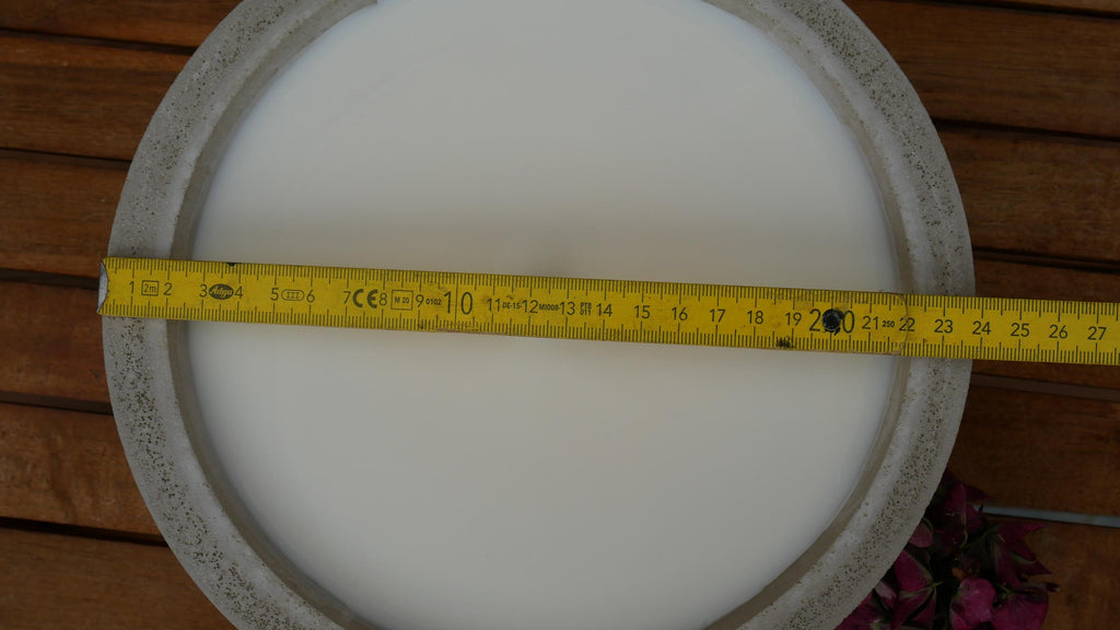 Outdoor Betonkerze, Wachsfresser, Schmelzlicht, Sojawachskerze, Betonlicht, Kerze, 100034