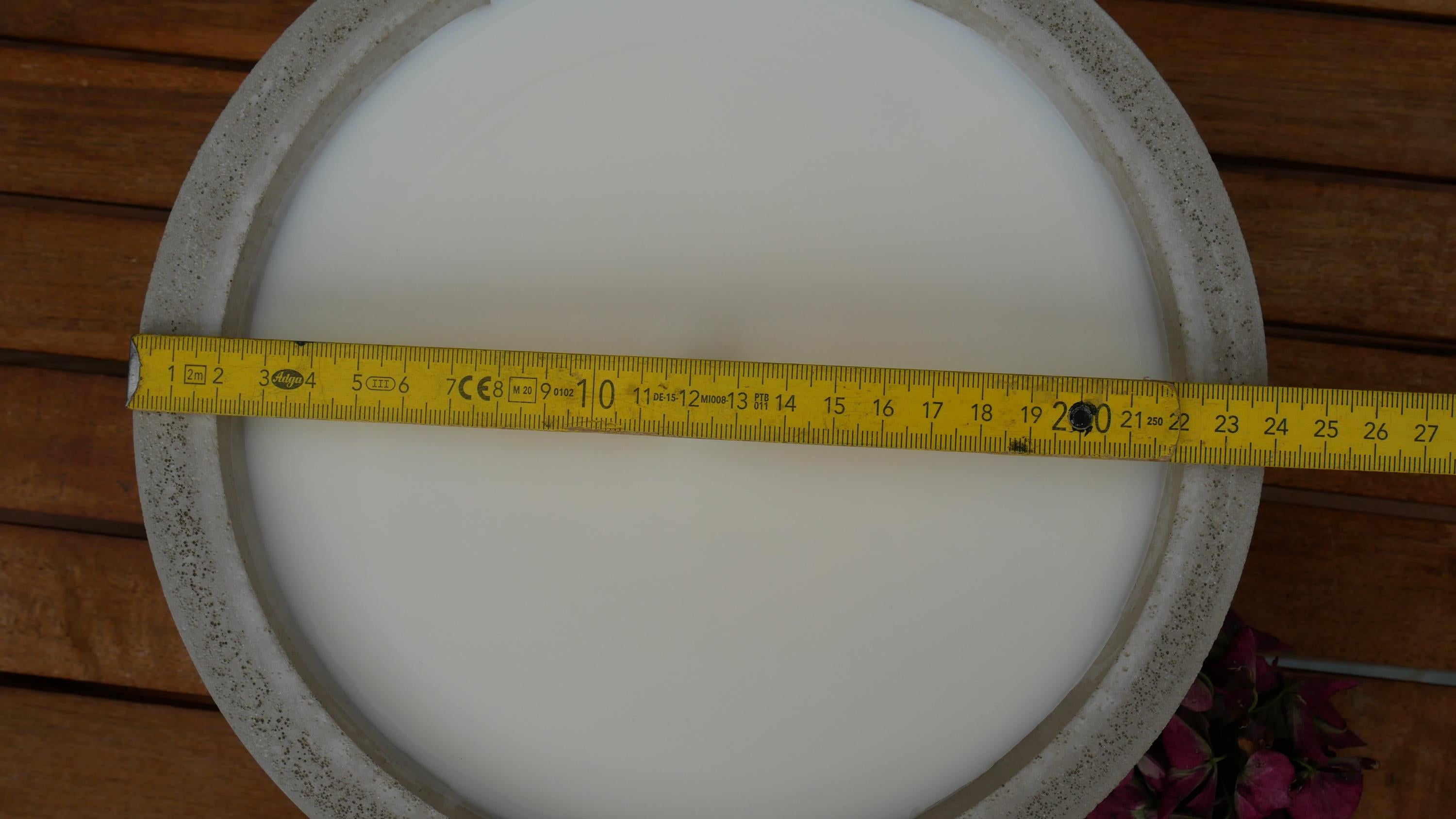 Outdoor Betonkerze, Wachsfresser, Schmelzlicht, Sojawachskerze, Betonlicht, Kerze, 100034