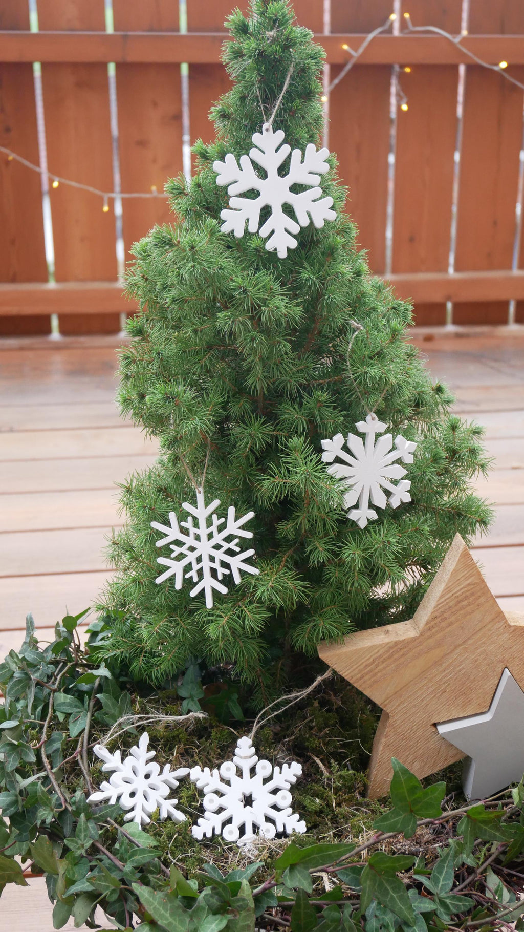 Geschenkanhänger, Dekoanhänger, Tannenbaumschmuck, Baumschmuck, Schmuckanhänger, Schneeflocken, Sterne, Kristalle