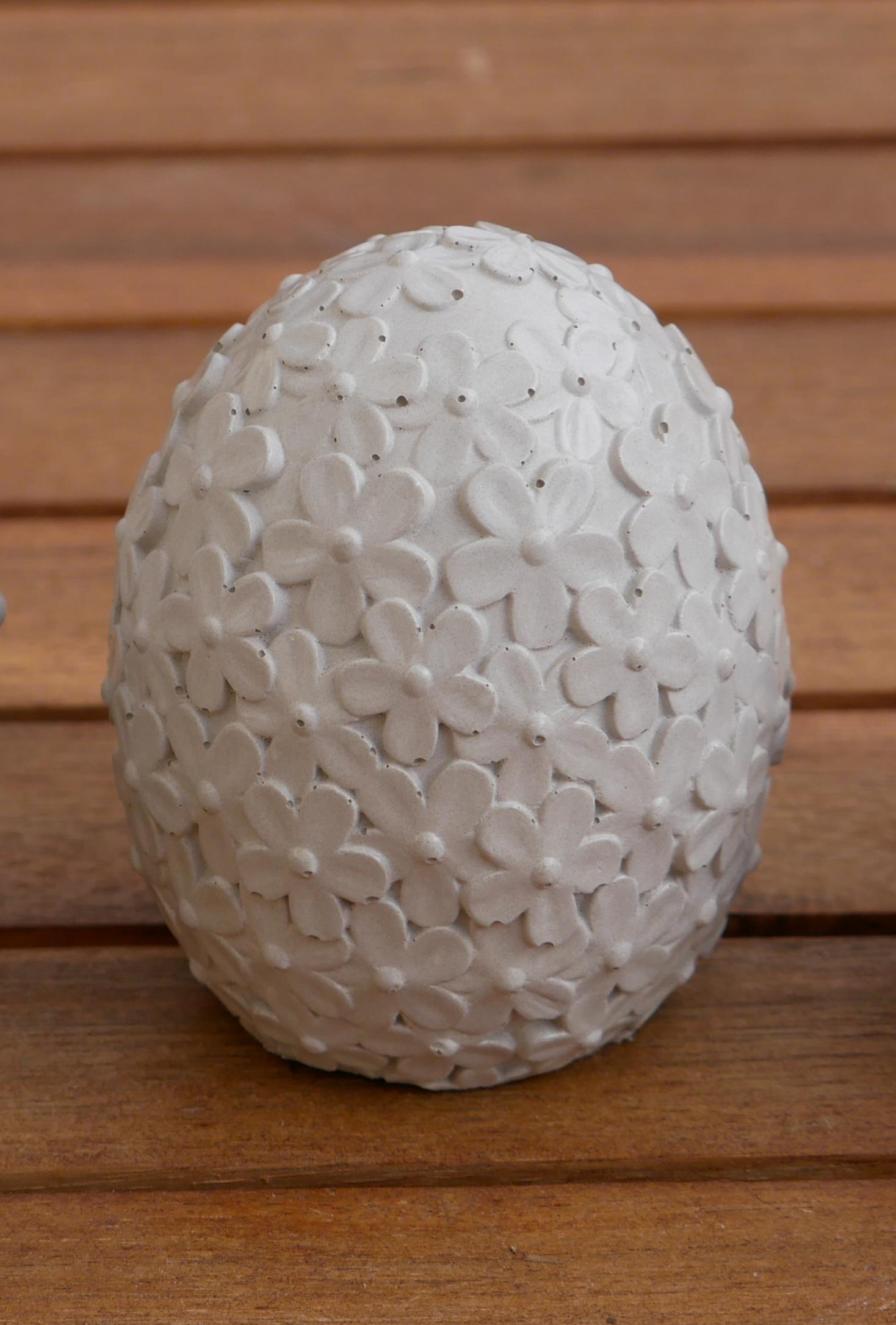 Osterei Beton, Deko Ei, Beton Ei, Gartendeko, Ei für den Garten, Oster Dekoration,