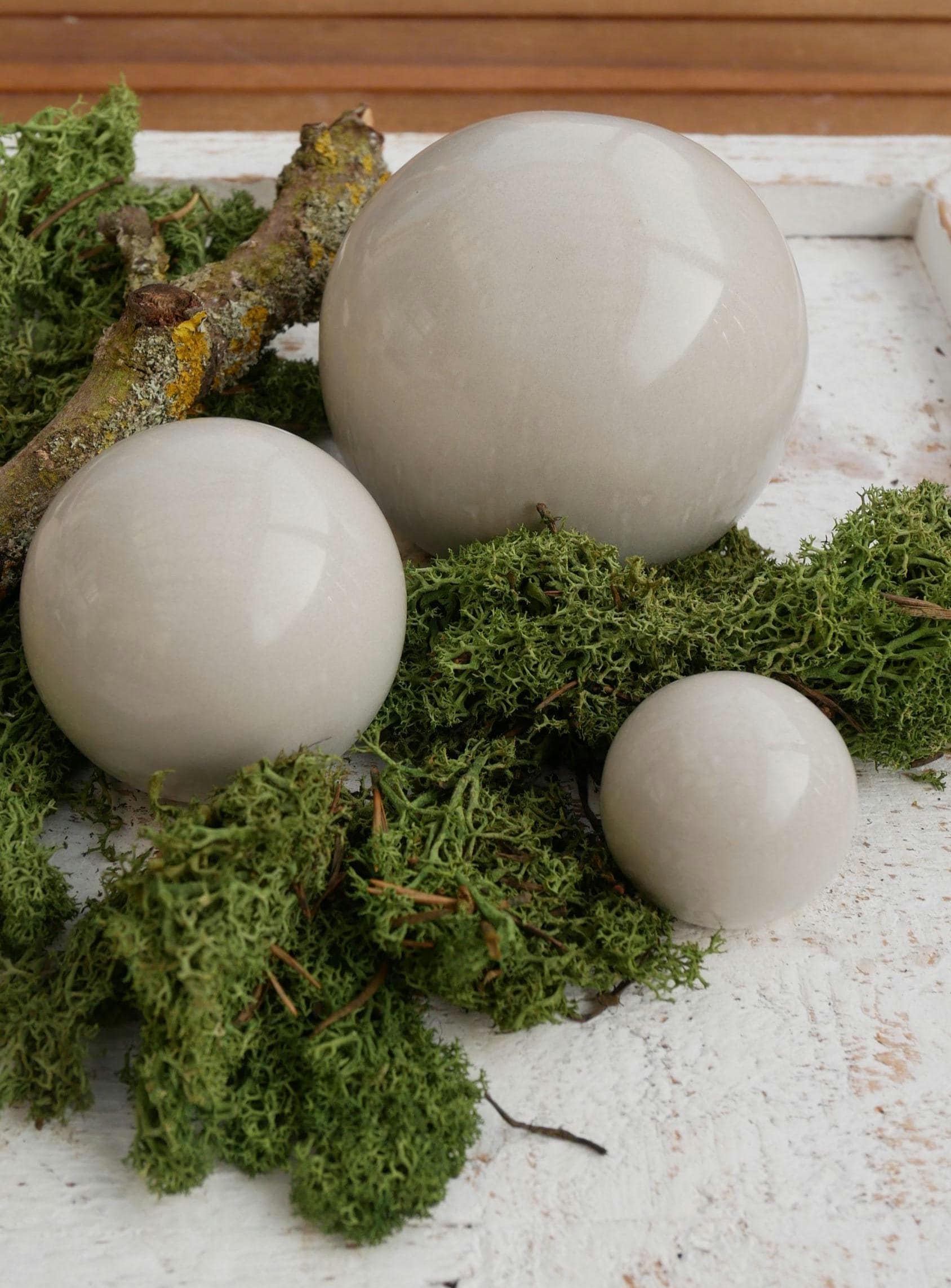 Deko Kugel, Beton Kugel, Gartendeko, Kugel für den Garten, Dekoration