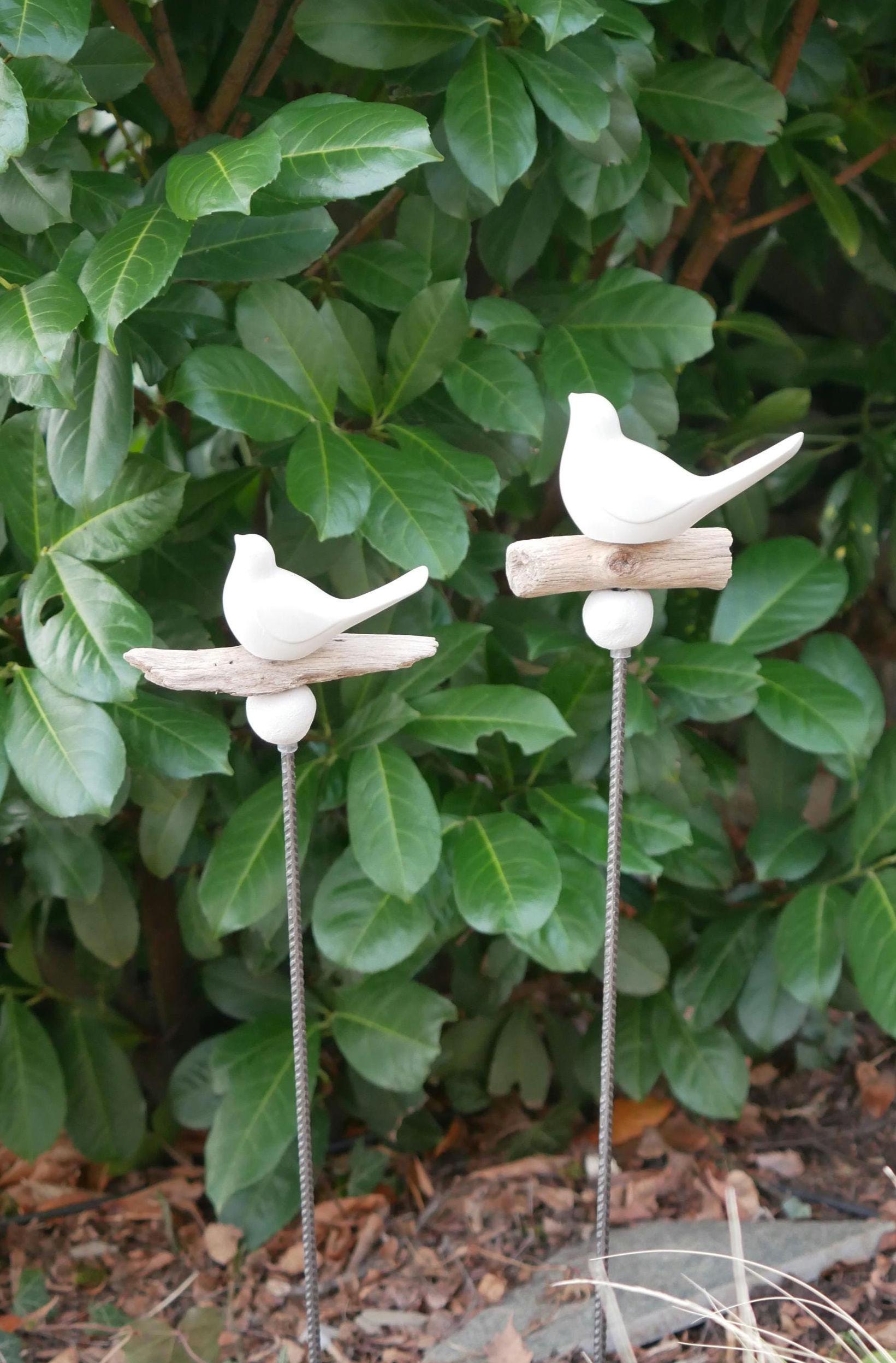 Deko Vogel, Beton Vogel, Gartendeko, Vögel für den Garten, Dekoration, 100037