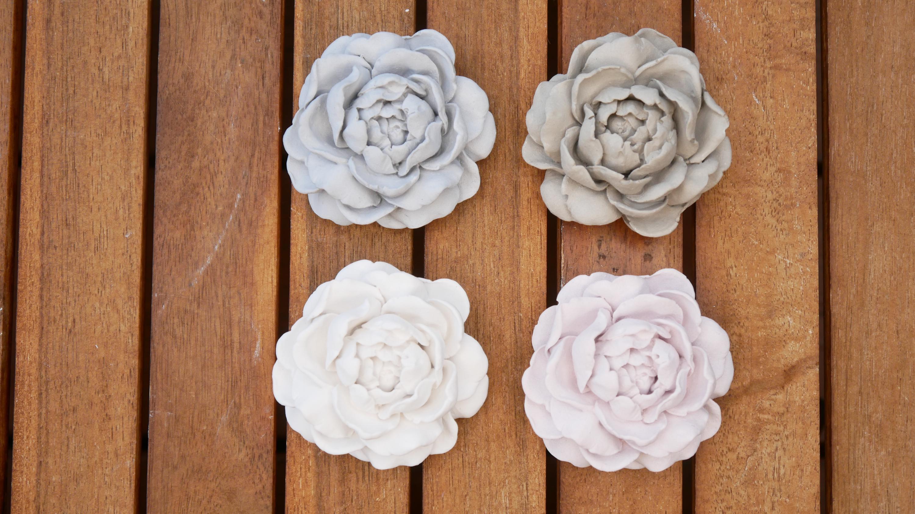 Deko Rose, Pfingstrose, Rosenset, Rose, Gartendeko, 100024