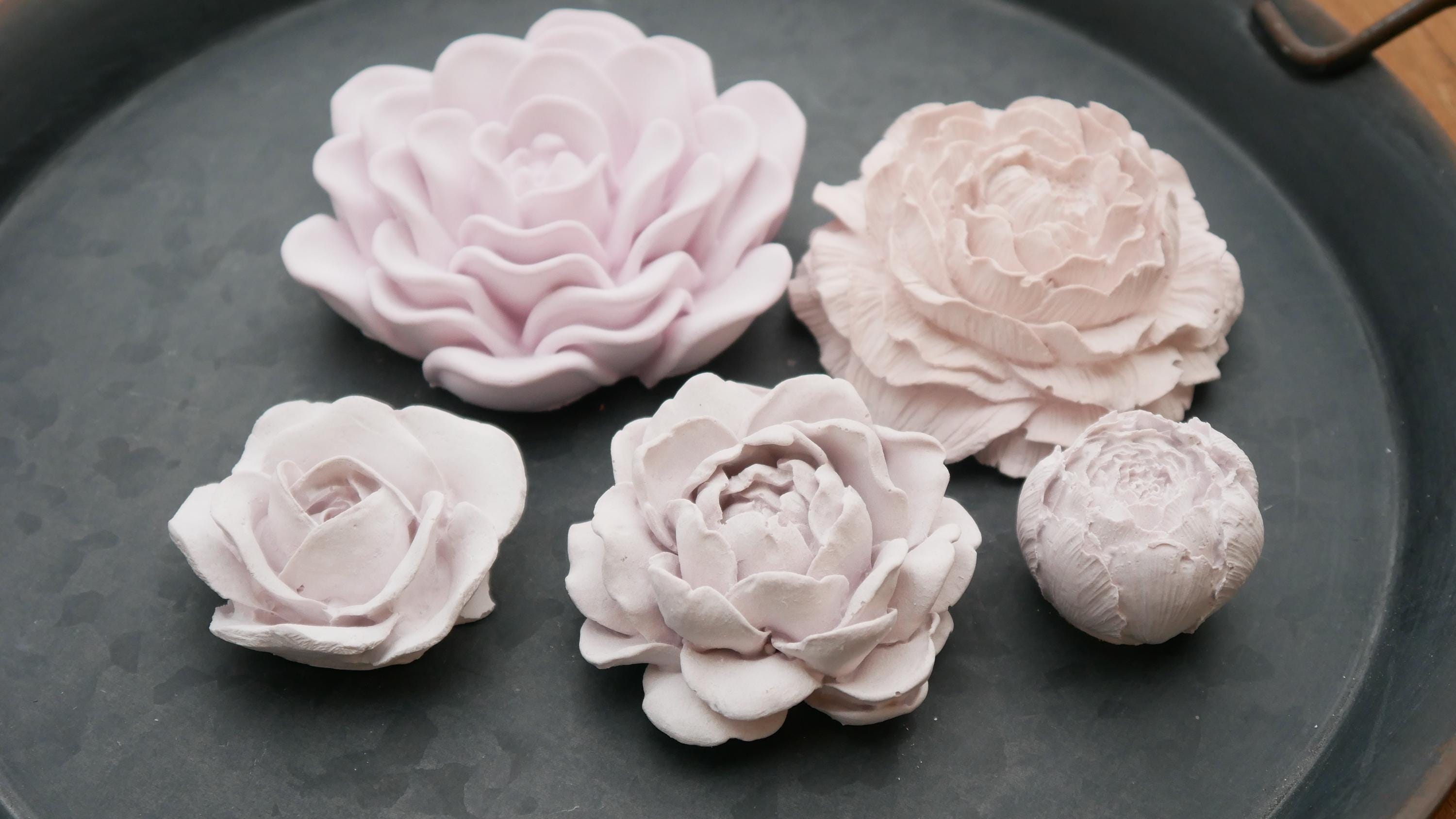 Deko Rose, Pfingstrose, Rosenset, Rose, Gartendeko, 100024
