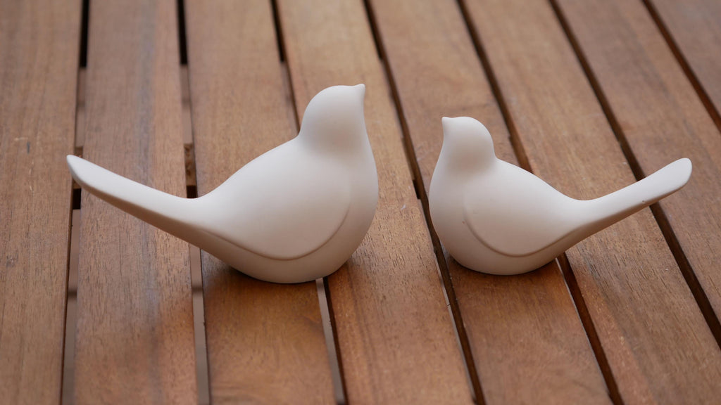 Deko Vogel, Beton Vogel, Gartendeko, Vögel für den Garten, Dekoration, 100036