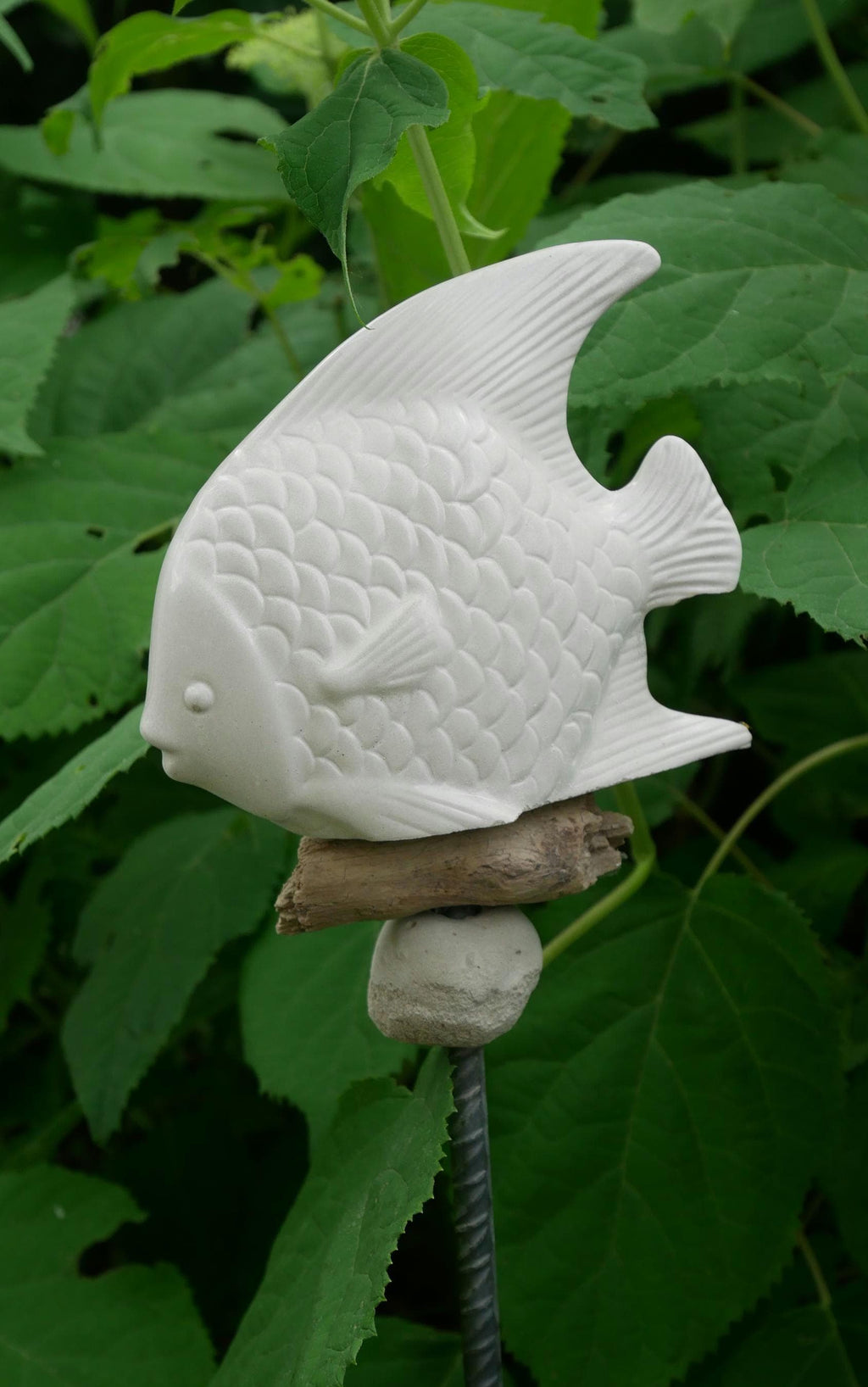 Deko Fisch, Beton Fisch, Gartendeko, Deko für den Garten, Dekoration, 100016