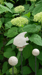 Deko Fisch, Beton Fisch, Gartendeko, Deko für den Garten, Dekoration, 100016