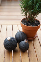 Christbaumkugel aus Beton, Beton Kugel, Beton Dekoration, Weihnachtsdekoration