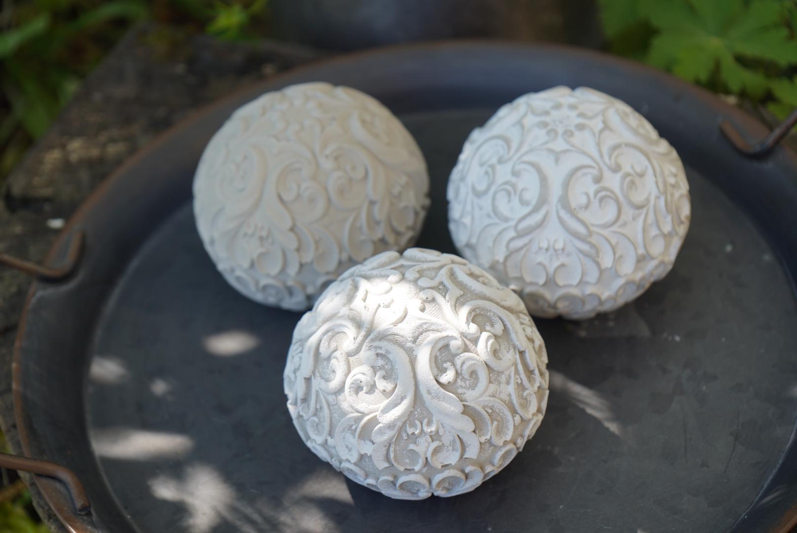 Deko Kugel, Beton Kugel, Gartendeko, Kugel für den Garten, Dekoration, Geschenk, 100013